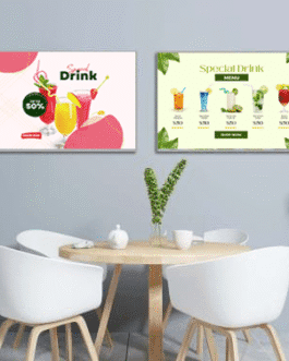 Wall Display LED Light Box (Horizontal)