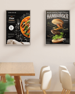 Wall Display LED Light Box Hardware – 47″ x 23″
