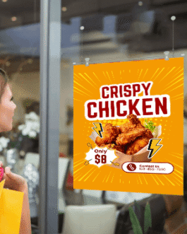 Window Poster Board Hanger