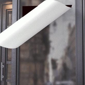 2.5 mil. Frosted Adhesive Vinyl